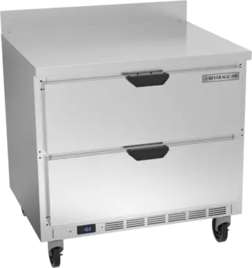 Beverage Air WTFD36AHC-2 Freezer Counter, Work Top