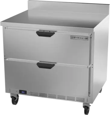 Beverage Air WTFD36AHC-2-FIP Freezer Counter, Work Top