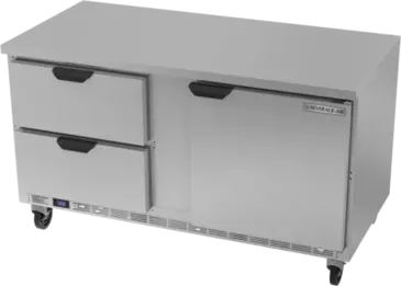 Beverage Air WTFD60AHC-2-FLT Freezer Counter, Work Top