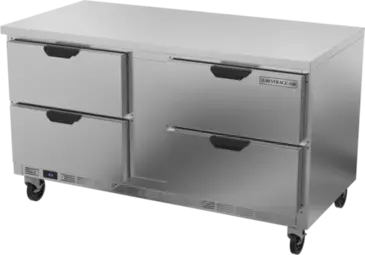 Beverage Air WTFD60AHC-4-FLT Freezer Counter, Work Top