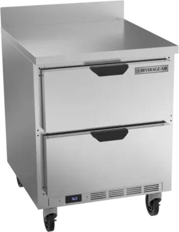 Beverage Air WTRD27AHC-2 Refrigerated Counter, Work Top