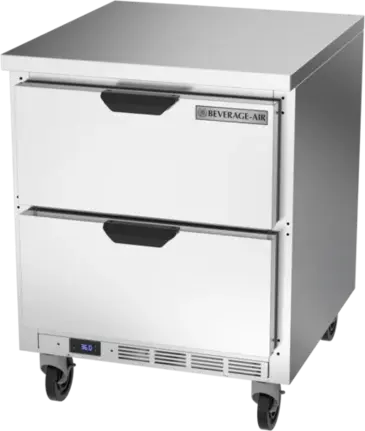 Beverage Air WTRD27AHC-2-FLT Refrigerated Counter, Work Top