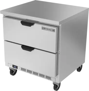 Beverage Air WTRD32AHC-2-FLT Refrigerated Counter, Work Top