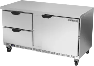 Beverage Air WTRD60AHC-2-FLT Refrigerated Counter, Work Top