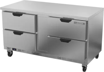 Beverage Air WTRD60AHC-4-FLT Refrigerated Counter, Work Top