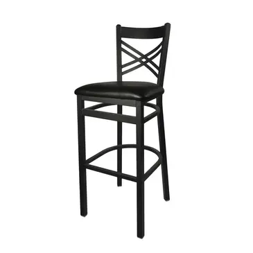 BFM 2130B-SB GR1 Bar Stool, Indoor