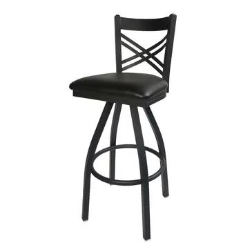 BFM 2130S-SB GR3 Bar Stool, Swivel, Indoor