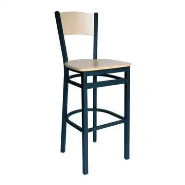 BFM 2150B-SB W Bar Stool, Indoor