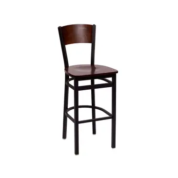 BFM 2150B-SB W Bar Stool, Indoor