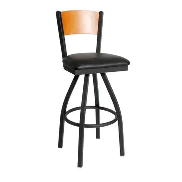 BFM 2150S-SB GR2 Bar Stool, Swivel, Indoor