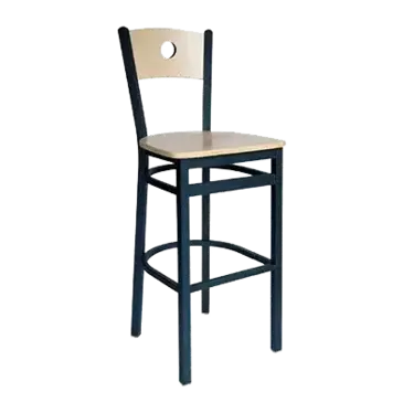 BFM 2152B-SB W Bar Stool, Indoor