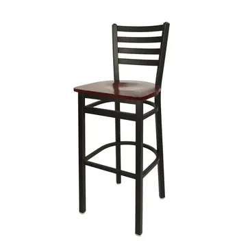 BFM 2160B-SB W Bar Stool, Indoor