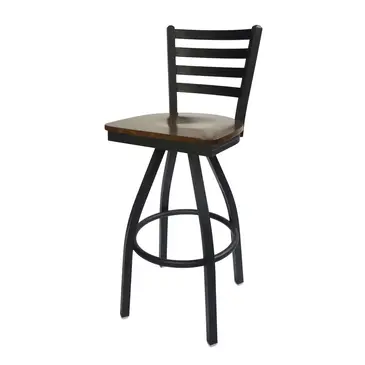 BFM 2160S-SB ASH Bar Stool, Swivel, Indoor