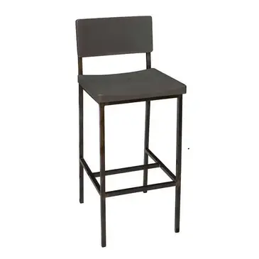 BFM JS33BGR4-GRSB Bar Stool, Indoor