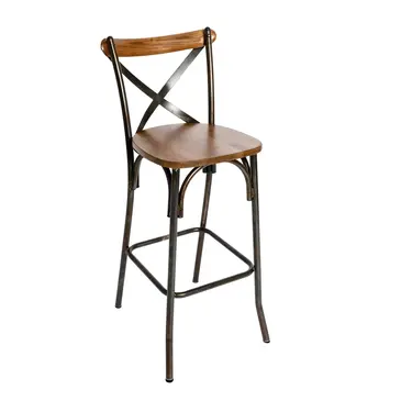 BFM JS88BASH-AASB Bar Stool, Indoor