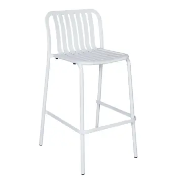 BFM PHKWBS-WH Bar Stool, Outdoor