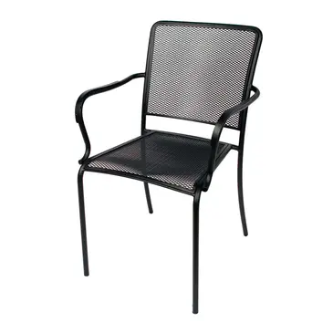 BFM SU1301CBL Chair, Armchair, Stacking, Outdoor