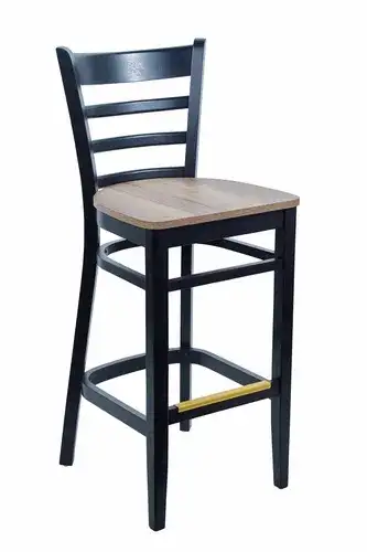 BFM ZWB101BL GR1 Bar Stool, Indoor