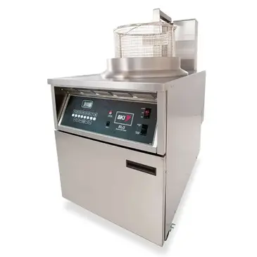 BKI BLG-FC Fryer, Gas, Floor Model, Full Pot