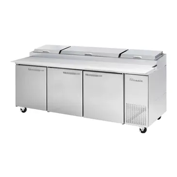 Blue Air BAPP93-HC Refrigerated Counter, Pizza Prep Table