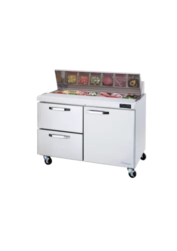 Blue Air BLPT48-D2L-HC Refrigerated Counter, Sandwich / Salad Unit