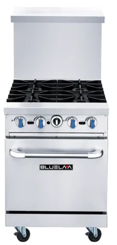 Blue Air BLR24-4B Range, 24" Restaurant, Gas