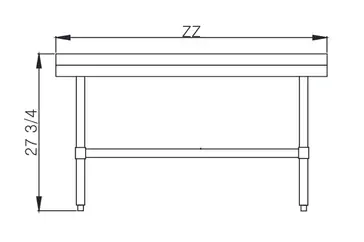 Blue Air ES3072 Equipment Stand, for Countertop Cooking