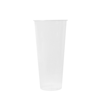 Boba Tea Cup, 24 oz, Translucent, Plastic, (500/Case), Karat C-TPP24C