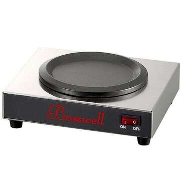 BOSWELL COMMERCIAL EQUIP Coffee Decanter Warmer, 2.75" x 7" x 8", Stainless Steel, Single, Boswell SHP
