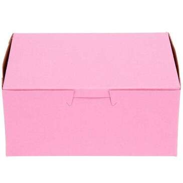 BOXIT CORPORATION Cupcake/Bakery Box, 6.5" X 3.75" X 2.125", Strawberry, Paperboard, (250/Case) Boxit 632B-195