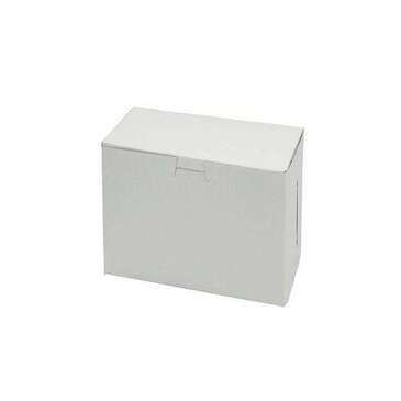 BOXIT CORPORATION Bakery/Cupcake Box, 8" x 4" x 4", White, Paperboard, 2 Cup, (200/Case) Box-it 844B-261