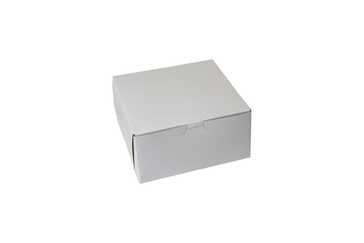 BOXIT CORPORATION Bakery Box, 8" x 8" x 4", White, Paperboard, (200/Case) Box-it 884B-261