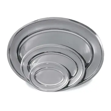 Browne 574180 Platter, Stainless Steel