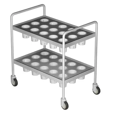 Caddy T-407 Cart, Silverware