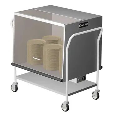 Caddy TH-190 Cart, Heated Dish Storage