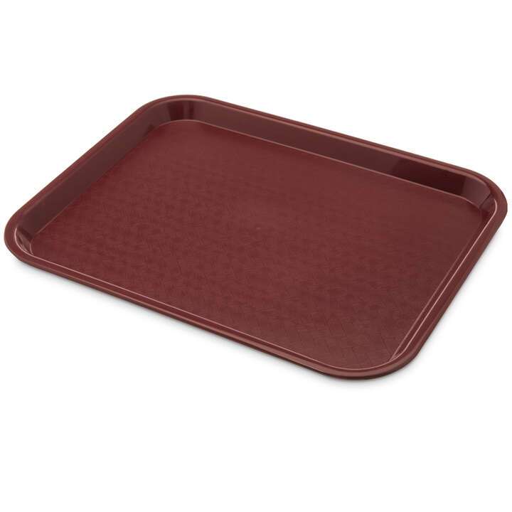 Carlisle Cafe Tray, 14" X 10", Plastic, Burgundy (Sold Per Each) Carlisle CT101461