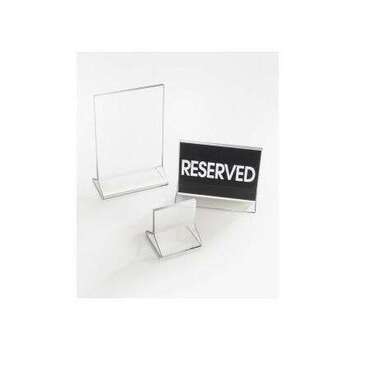 CAL-MIL PLASTIC PRODUCTS INC Card Display, 4.25" X 5.5", Clear, Plastic, Cal Mil 521