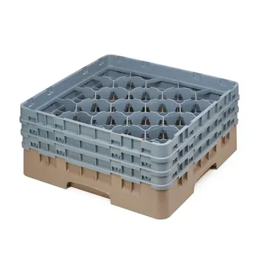 Cambro 20S638184 Dishwasher Rack, Glass Compartment