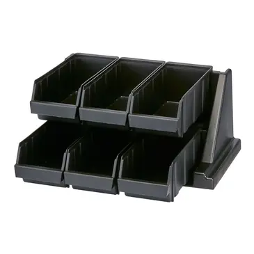 Cambro 6RS6110 Condiment Organizer Bin Rack