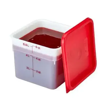 Cambro 6SFSP148 Food Storage Container, Square