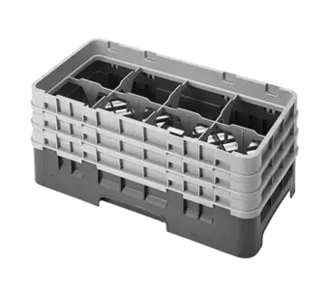 Cambro 8HS638151 Dishwasher Rack, Glass Compartment