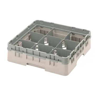 Cambro 9S318184 Dishwasher Rack, Glass Compartment
