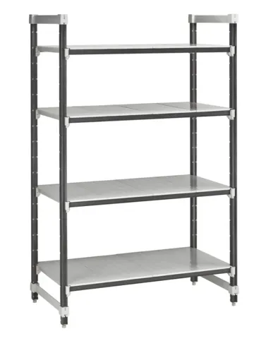 Cambro EXU182472S4480 Shelving Unit, All Plastic