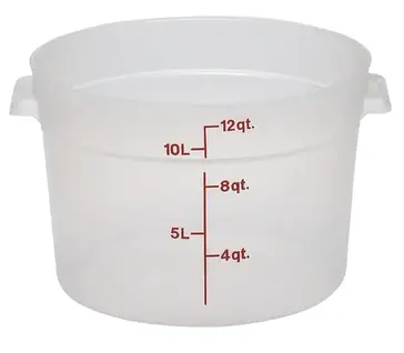 Cambro RFS12PP190 Food Storage Container, Round