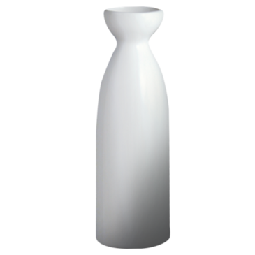 CAMEO CHINA Sake Bottle,2-1/8" X 6-7/8", 8 Oz, White, Fusion, (36/Case) CAMEO CHINA CAME710-36A