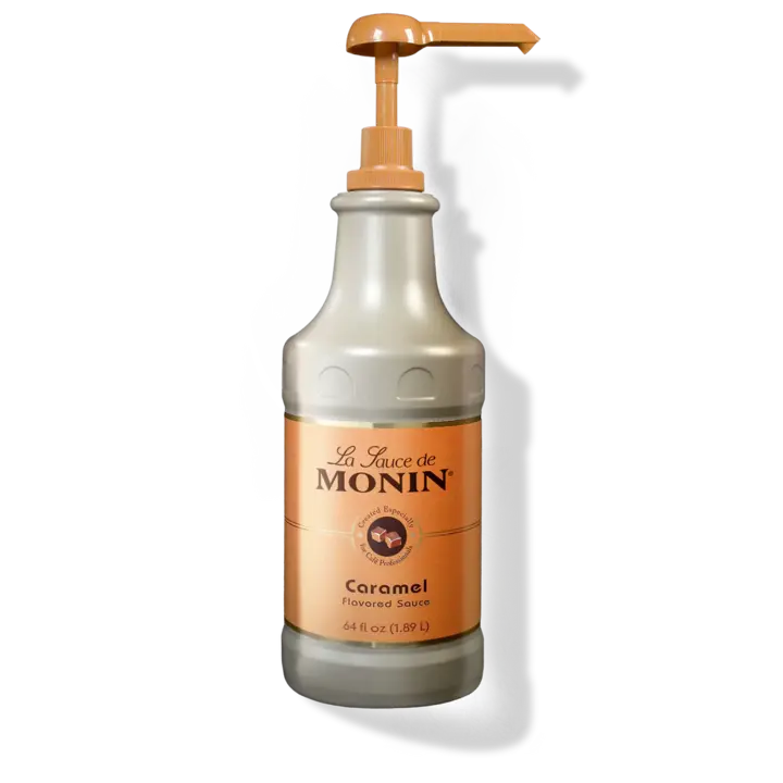 Monin Monin Caramel Sauce, 64 Oz, (4/Case), Monin M-GC009FP