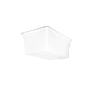 Carlisle Food Storage Container, Full Size, 16.6 Gallon, White, Polyethylene, CARLISLE FOOD SERVICE 1064302