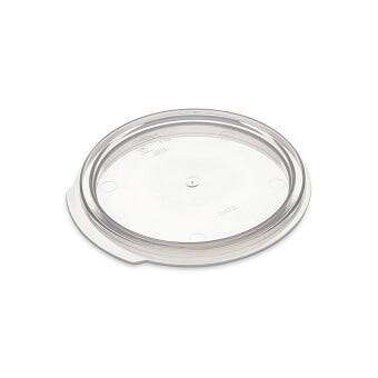 Carlisle Food Container Cover, 1 Quart, Translucent, Polypropylene, Round, Carlisle Food service 1077030