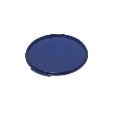 Carlisle Food Container Cover, 12/18/22 Quart, Royal Blue, Polypropylene, Round, CARLISLE 1077360