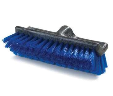 Carlisle Floor Scrub Brush, 10", Blue, Polypropylene, Carlisle 3619714